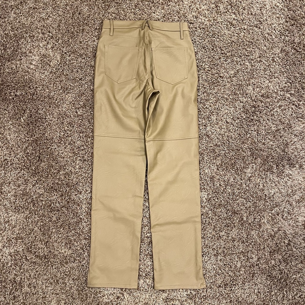 Good American Good Boy Faux Leather Pants - Picture 10 of 16
